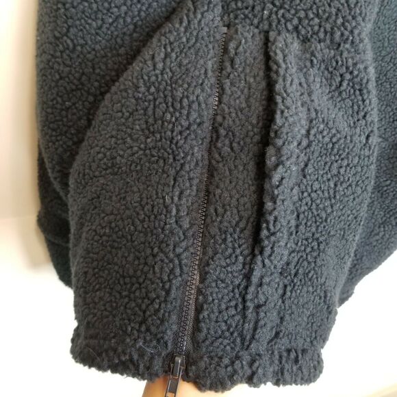 Fabletics Womens Lotta Teddy Jacket Size S Full Zip Hooded Comfy Cozy Loungewear - Picture 6 of 11